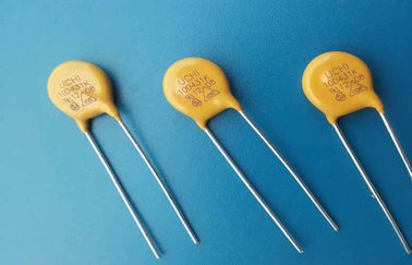 Färben Sie 10mm EPCOS S10K275 Art Metalloxid-Varistor 10D431K 430V 2.5KA Diskette gelb