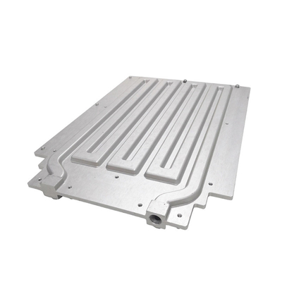 Aluminiumreibschweißen leitet Flüssigkeitskühlungs-Platte 265x180x35mm