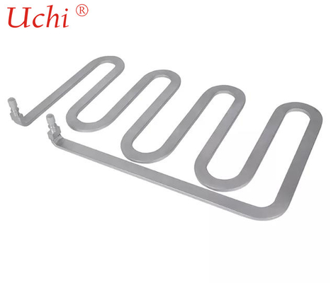 Kundenspezifische Aluminiumprofilrohr-Flüssigkeitskühlplatten, die Kühlkörper kühlen