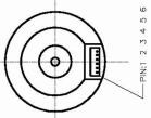 37 mm OD-Standardgetriebe BLDC-Planetengetriebemotor mit 8 Polen