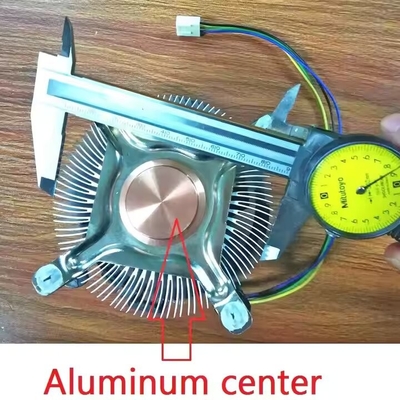 Ultra dünnes kleines Fahrwerk, spezieller Kühler, Universal-PC-Mutterplatten-CPU-Kühler