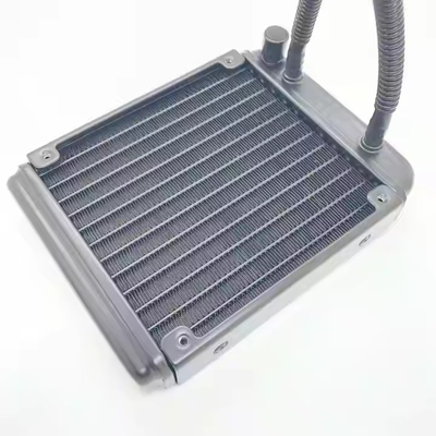 Wasserpumpen-Kühler CPU-Aluminium-Heizkessel-Wasserkühler-Ventilatoren Flüssigkeitskühler-Ventilatoren