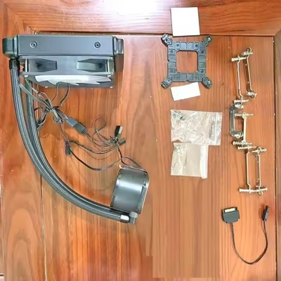 Wasserpumpen-Kühler CPU-Aluminium-Heizkessel-Wasserkühler-Ventilatoren Flüssigkeitskühler-Ventilatoren