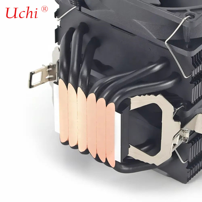 Dual Tower Dual Fan Schwarzer Lüfter Kühlgerät PC-Mutterplatte CPU-Kühler