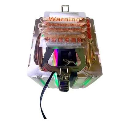 ARGB 8 Wärmeleiterventilator Aluminium-Wärmesenk-CPU-Kühler