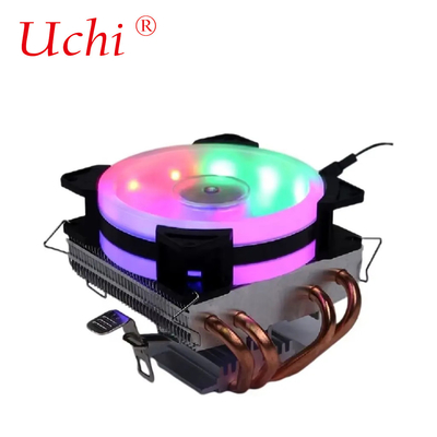 4 Wärmeleitung nach unten schieben Typ CPU-Kühler Aluminium Heatsink CPU-Kühler