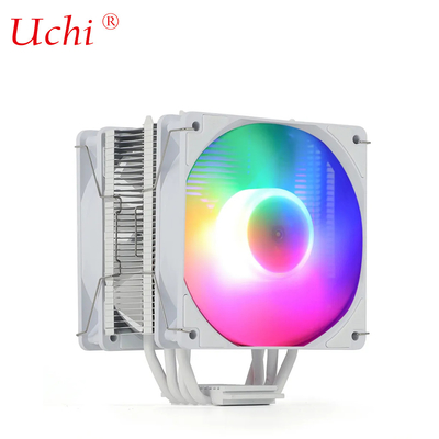 220W Weiß RGB ARGB CPU Kühlventilator mit 6 Heatpipe Für Computer Server Prozessor Lga1151 1155 1366 1700 2011 AMD FM AM3 AM4 AM5