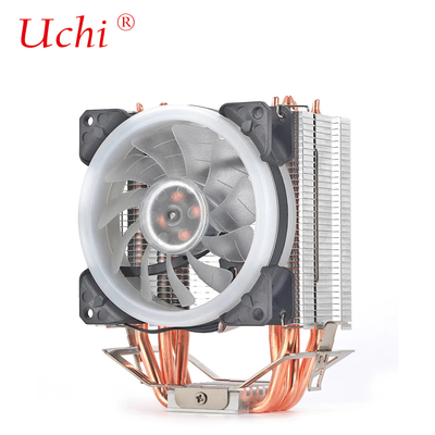 4 Kupfer-Heizrohr-Kühler für Computer-CPU Intel I3 I5 I7 LGA1150 1156 1200 1366 1700 2011 AMD AM4 AM5 Kühlgerät