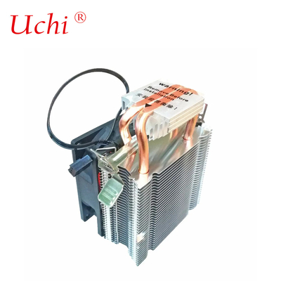 Kühlung Vertikaler Seiten-CPU-Kühler 92mm Ventilator 2 Kupfer Heizrohr Rohr für PC Computer Universal Steckdose AMD Intel Prozessor IC
