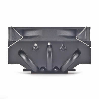 Heizrohr-Kühler I3 I5 I7 I9 Lga775 1150 1151 1155 1156 1700 1366 2011 AMD AM4 AM5 Universal Horizontale CPU Kühlventilator Schwarz