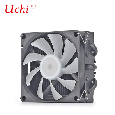 Heizrohr-Kühler I3 I5 I7 I9 Lga775 1150 1151 1155 1156 1700 1366 2011 AMD AM4 AM5 Universal Horizontale CPU Kühlventilator Schwarz