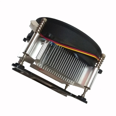 12V DC Kupferzentrumstrahler TDP 75W Für PC-Prozessor Kühlung 4 Pin PWM Steckdose 1700 1200 1150 1151 1155 1156 Cpu Luftkühler Ventilator