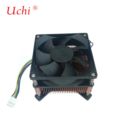 Kupferplattierte Wärmesenkung Wärmeverteilung Fett TDP 60W Cpu Kühlventilator Stumm Pwm 3 Pins 4 Pins I3 I5 Intel Lga775 1150 1151