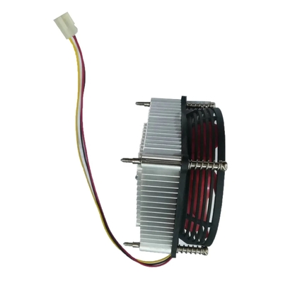 CPU-Kühler PC Intel-Prozessor Steckdose Lga775 115 Aluminium-Wärmeschwimmventilator 3-Pin 4-Pin Pwm Funktion