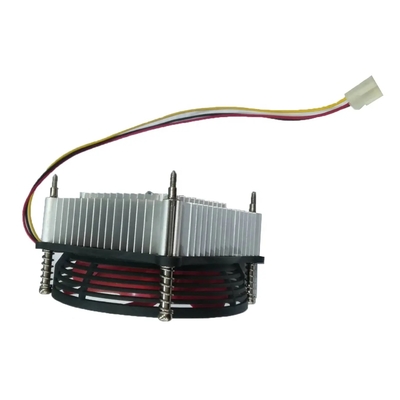 CPU-Kühler PC Intel-Prozessor Steckdose Lga775 115 Aluminium-Wärmeschwimmventilator 3-Pin 4-Pin Pwm Funktion