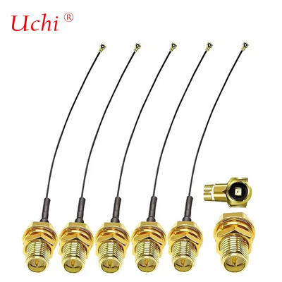 WiFi-Antennenverstärker mit 15cm 6inch 1.13mm RP-SMA weiblich bis UFL Koaxialkabel Kommunikationskabel