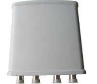 Außen 4 Ports Dual-Polarized Panel Antenne 698-960/1710-2700/3300-4000MHz Basisstation Antenne GSM 2G 2G 4G 5G HF-Ausrüstung