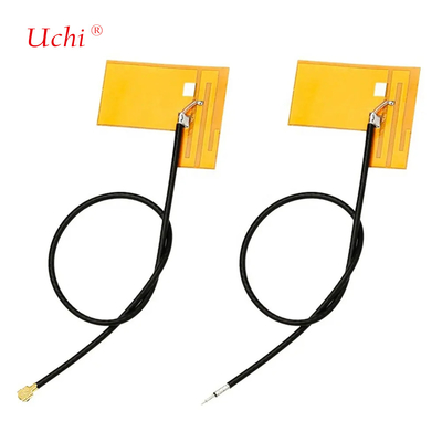 Dünn weich 3 DBi Gelb FPC Flexible Mini UFL 433hmz 2,4 GHz Bluetooth Chip Antenne für ESP32