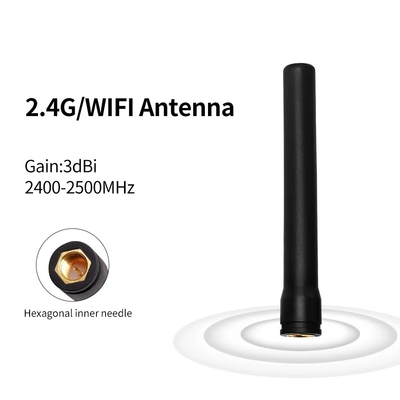 Gerade Hexagonal SMA Männlicher Stecker 433 MHz Empfänger 433 MHz Außen Lora Gummi-Antenne