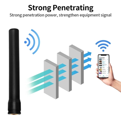 Gerade Hexagonal SMA Männlicher Stecker 433 MHz Empfänger 433 MHz Außen Lora Gummi-Antenne