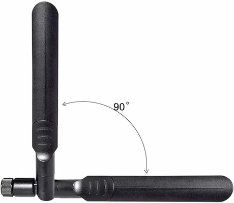 2.4G 5.8G 5dBi WiFi-Antenne für Android mit RP-SMA-Männlichem Anschluss Dual Band Antenne