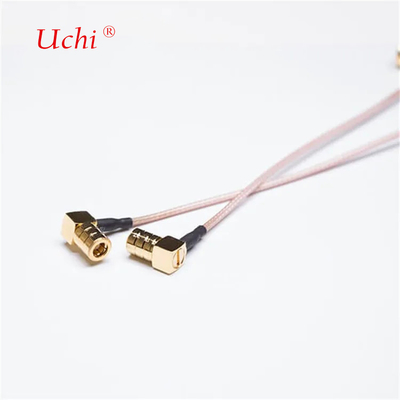 90 Grad SMB Männlich zu Winkel männlich Stecker weiblich mit RG316 Koaxialkabel 50ohm
