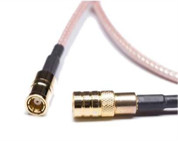 RP SMB Männlich zu Männlich Stecker mit RG178 RG316 RF Koaxialkabel 50ohm 6GHz