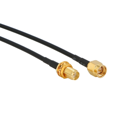 SMA-J/N-J/K All-Copper SYV50-5 HF-Übertragungsverlängerungskabel mit geringem Verlust LMR400 10D-FB Koaxial-HF-Kabel für Kommunikation RJ59 SMA