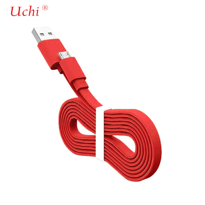 USB 3A Typ C Kabel Ladegerät PVC Flat Noddle Form Typ Schnellladung Für Mobiltelefonnäher Ladekabel