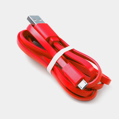 USB 3A Typ C Kabel Ladegerät PVC Flat Noddle Form Typ Schnellladung Für Mobiltelefonnäher Ladekabel