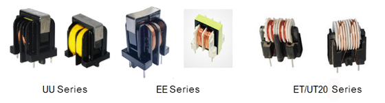 BEE1313 EE13 Vertikaler Sekundär-Erweiterter 5 2 2PIN Stromverteilungstransformator für reibungslose 3-Phasen-Stromübertragung