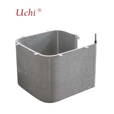 Energiesparender Serpentinen-Querrippen-Mikrokanal-Wärmetauscher Mikrokanal-Kondensator