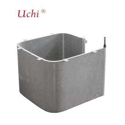 Energiesparender Serpentinen-Querrippen-Mikrokanal-Wärmetauscher Mikrokanal-Kondensator