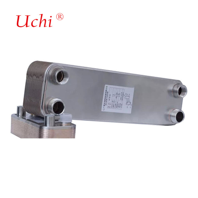 Edelstahl-Lötplatte B3-52 für Dampfwasserheizung Mikrokanalarwärmetauscher 5HP bis 15HP