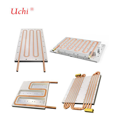 Kühlplatte Flüssigkeitskühlung Zirkular Wassergekühlter Kühler Aluminium Flüssigkeitskühlplatte Kältemaschine