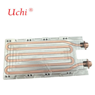 Individuell angepasste Flüssigkeitskühlplatte Kupfer-Aluminium-Wärmebecken Wasserkühlplatte Kaltplatte Kühlsystem