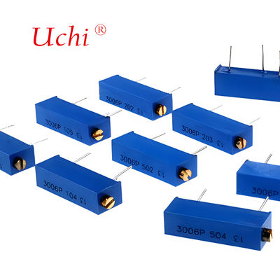 3006P 205 Metallkeramik-Feinabstimm-Potentiometer, 2 m Ohm mit Knopf, Präzisions-Mehrgang-Potentiometer