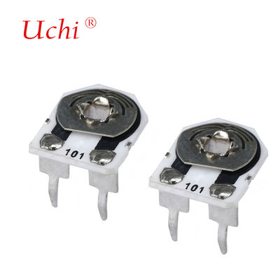 W206 Einzeldreh-Potentiometer Metall Glasur Trimmer Potentiometer 0,25-Watt-Einstellpotentiometer