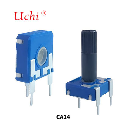 CA6 Spanischer Potentiometer Einstellbarer Widerstand Einzel-Umdrehung Kohleschicht-Trimmer-Potentiometer