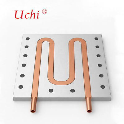 CNC-Bearbeitung Wasserkühlplatte Flüssigkeitskühlblock PSU-Rohr Heizkessel,Flüssigkeitskühlplatte