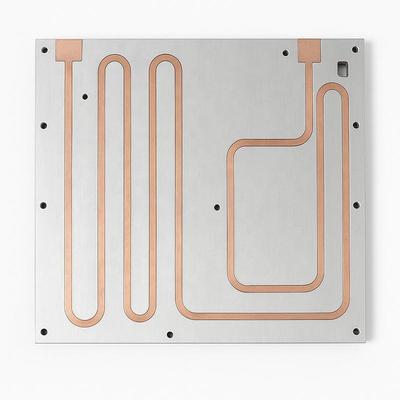 CNC-Bearbeitung Wasserkühlplatte Flüssigkeitskühlblock PSU-Rohr Heizkessel,Flüssigkeitskühlplatte