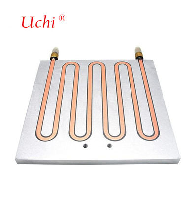 1500 W IGBT-Modul Wasserkühlung Kühlkörper Aluminiumplatte Metall Flüssigkeitsgekühlter Kühlkörper