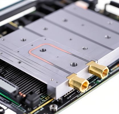 Mikro-kleine Wasserkühlbatterie Aluminium Flüssigkühlplatte Flüssigkühloberfläche