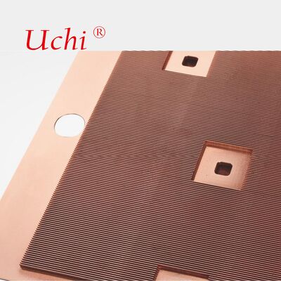 220-Serie geschlitzter Kühlkörper  600W Kupferrohr-geschlitzter Kühlkörper