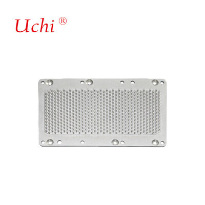 CNC-gefertigter quadratischer Kupfer-Kühlkörper, kaltgeschmiedet für CPU