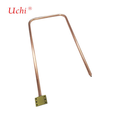 Kupfer flüssigkeitsgekühltes, rechtwinklig gebogenes Wärmerohr