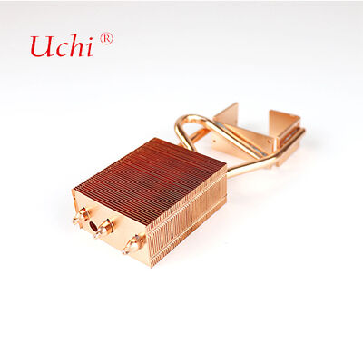 220 Watt Kupferschnalle Flossen Wärmewaschbecken für Projektorlampe