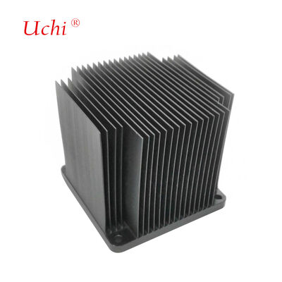 Amplifier Heat Sink Aluminium Extrusion Skived Heatsinks