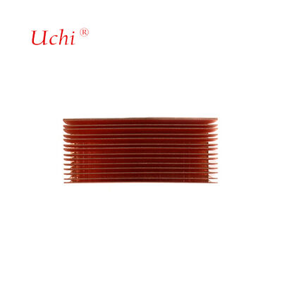 Speziell angefertigte Kupferdicke Flosse mit Schiebewäsche