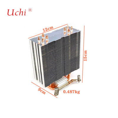 Clip-Reißverschlussrippe für Computer-CPU-Kühlkörper mit 4 Wärmerohren